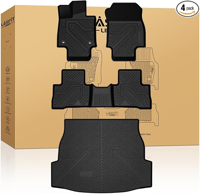 LASFIT Floor Mats&Trunk Mat Fit by LASFIT