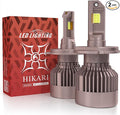 Hikari 2025 Future 50000LM H4/9003 LED Fog Light, 65W Titanova LED, 6000K Cool by HIKARI