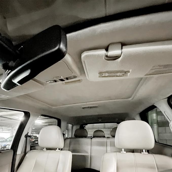 Suede Headliner Fabric with Foam Backing - Image 4