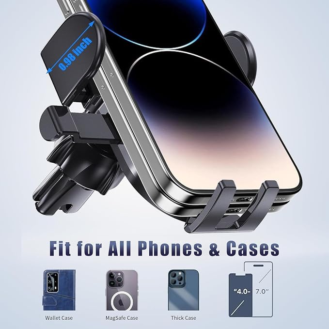 Car Vent Phone Mount, Universal Cell Phone Holder - Image 5
