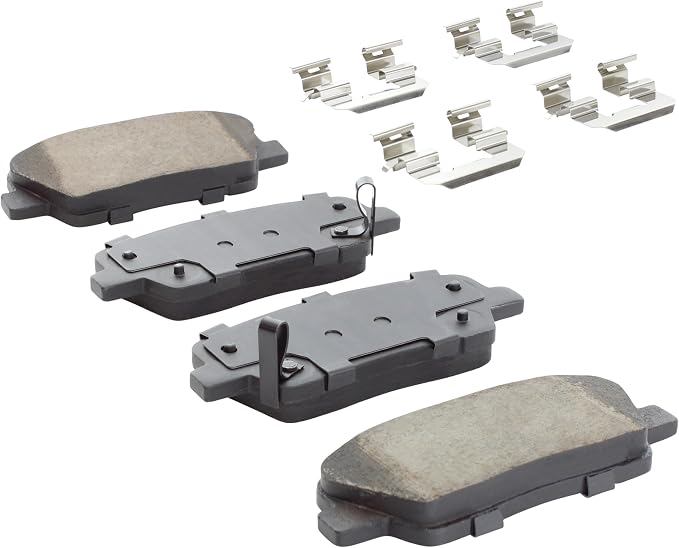 Premium Ceramic Rear Brake Pads Compatible - Image 2