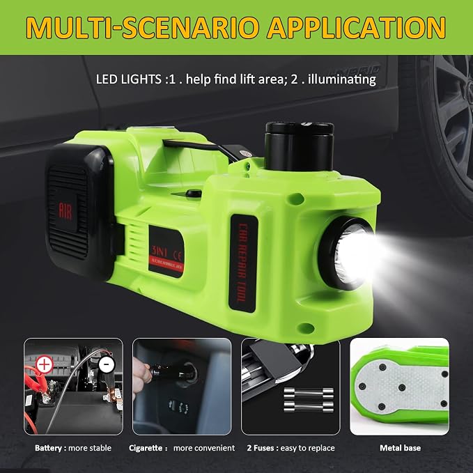 Electric Car Jack Kit 5Ton 12V Car Jack - Image 5