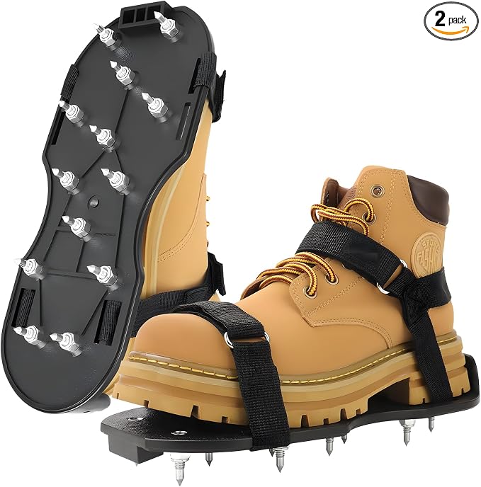 Epoxy Floor Spiked Shoes Fully Assembled Gunite Spiked Shoes by FIETODK