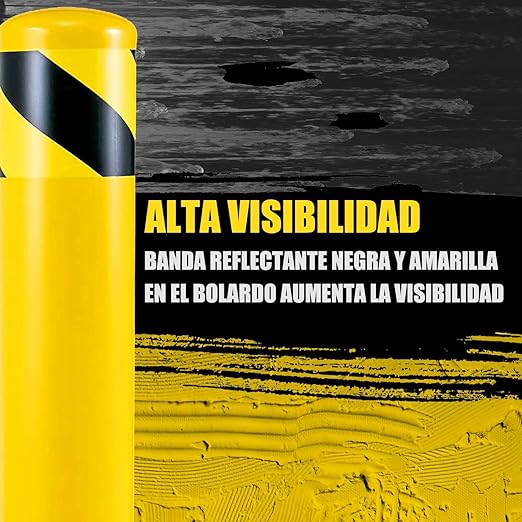 Safety Bollard Post, Steel Bollards, Parking Bollard, - Image 5