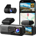 4K Dash Cam Front and Rear, 170° Ultra Wide Dashcam by BOTSLAB