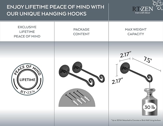 RTZEN Plant Hangers Outdoor or Indoor - Image 4
