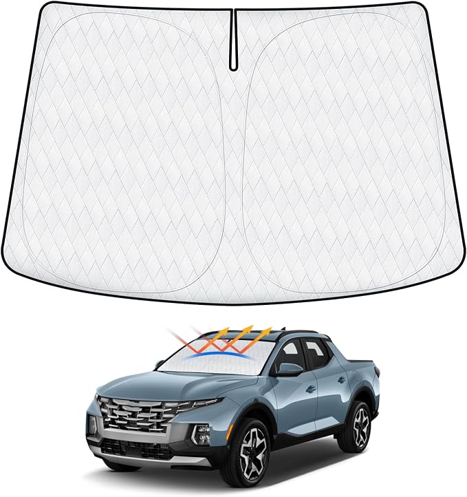 Cartist 5-Layer Windshield Sun Shade Fits by cartist