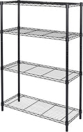 Homeiju 4 Tier Shelving Unit, Heavy-Duty Height Adjustable Storage Rack 1300 by Homeiju