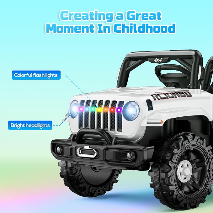 SEALIGHT 12V Kids Ride On Car Truck w/Parent Remote Control, Electric Car - Image 2