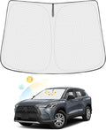 Windshield Sun Shade for 2022-2026 Toyota Corolla Cross Accessories Thicken by Canvcle