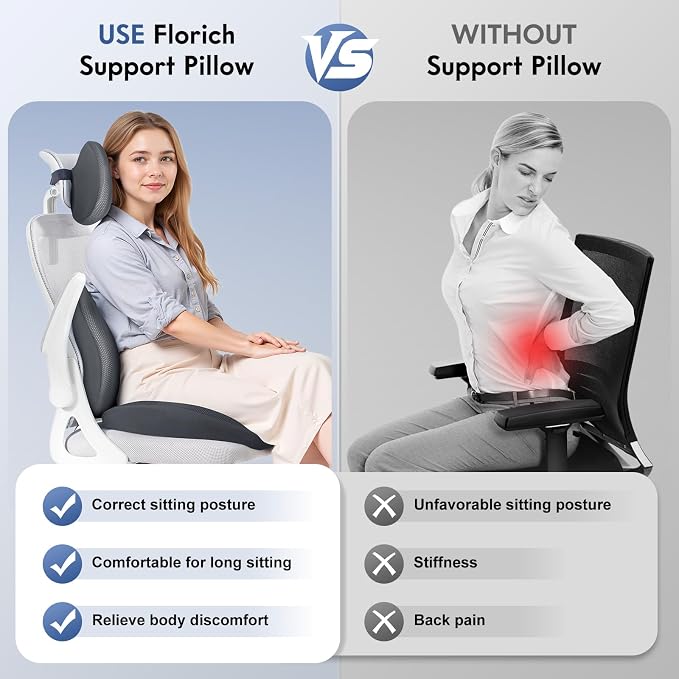 FLORICH Seat Cushion and Lumbar Support Pillow - Image 5
