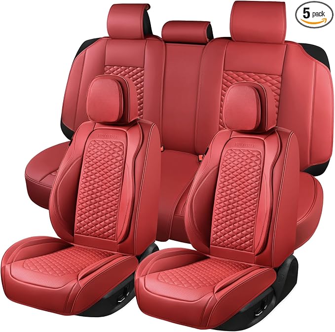 Car Seat Covers Full Set Leather Seat Covers Automotive Seat Covers Universal by truckerset