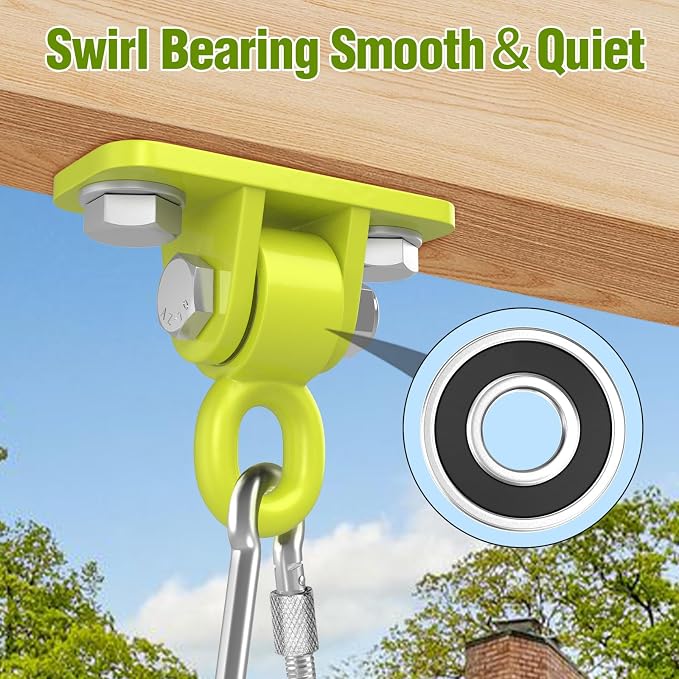 Heavy Duty Swing Hangers, Porch Swing Hanging Kit - Image 2