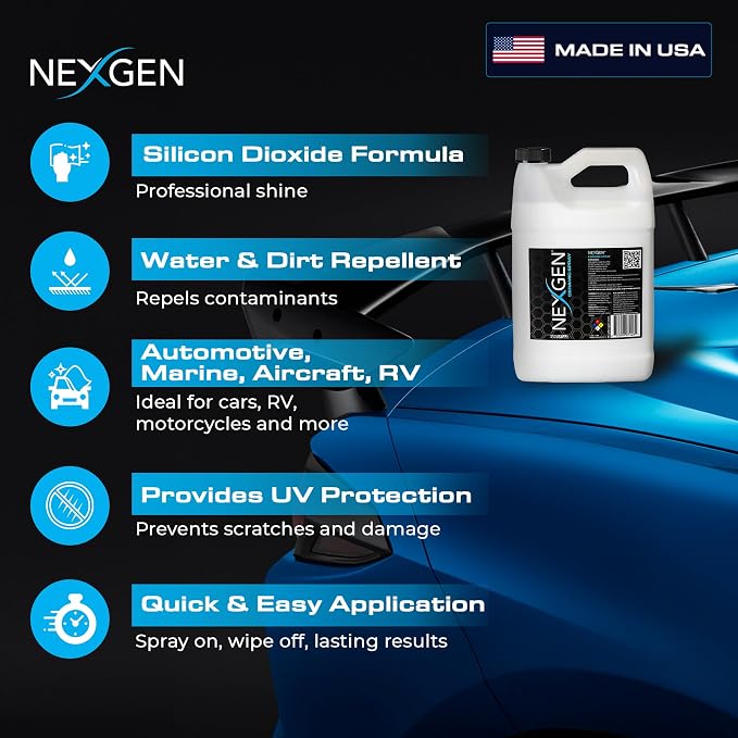 Nexgen Ceramic Spray Silicon Dioxide — Easy to Apply, Ceramic Coating Spray - Image 4