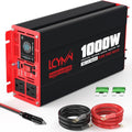 1000 Watts Pure Sine Wave Power Inverter 12V DC to 110V 120V AC Converter by LCYMW
