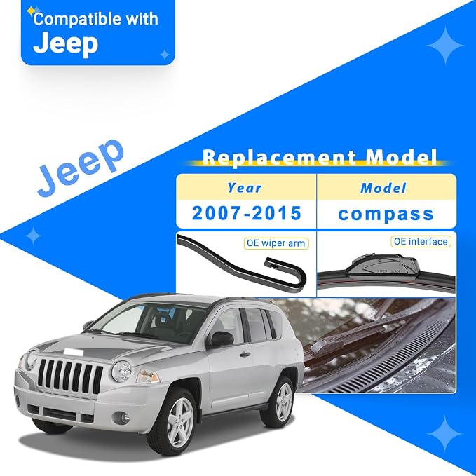 Windshield Wiper Blade Set Replacement - Image 2