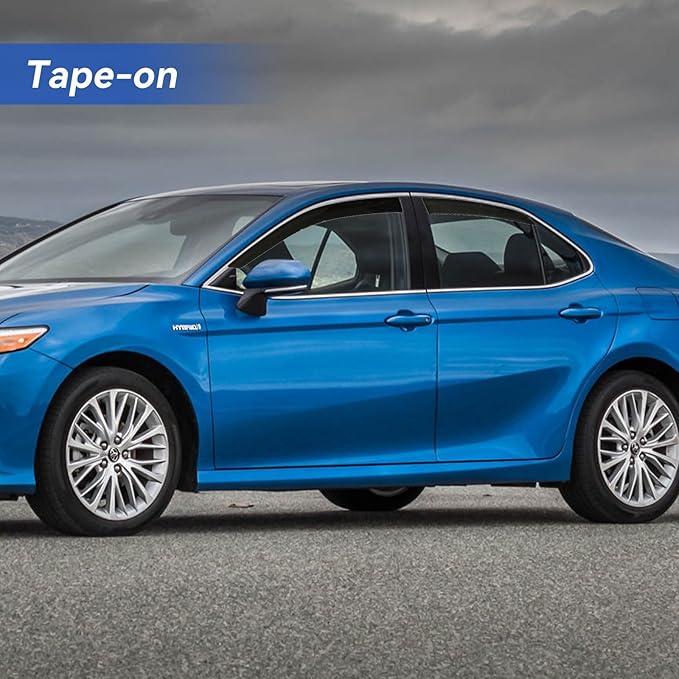 Window Visors Rain Guards for 2018-2024 Toyota Camry, Out-Channel Window Vent - Image 3