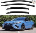 Window Visors Rain Guards for 2018-2024 Toyota Camry, Out-Channel Window Vent by YQAUTEC