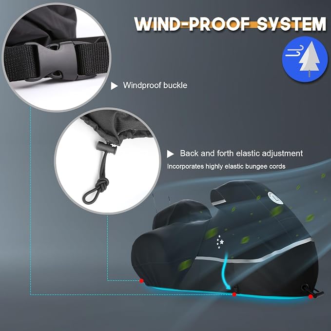 Trike Cover, Heavy Duty 420D Waterproof - Image 4