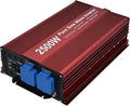 2500W Pure Sine Wave Inverter 12V to 120V AC by Fit4Less