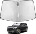 for Rivian R1S 2022-2024 2025 Windshield Sunshade Compatible by EcoNour