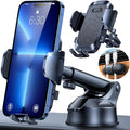 2025 Ultimate Car Phone Mount【98+LBS Strongest Suction & Military-Grade】【Patent by HTU15yearsincarmounts