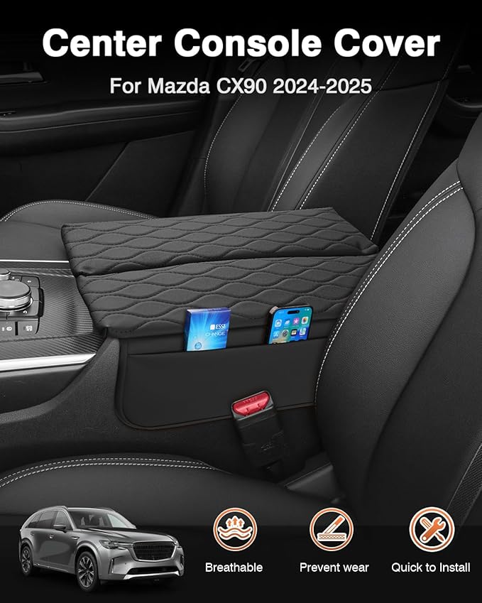 Shademax Custom for 2026 2025 2024 Mazda CX90 Center Console Cover Armrest - Image 2