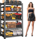 63" H Garage Shelving 3000LBS Heavy Duty Steel Shelving Units, Adjustable 5 by ErgoNova