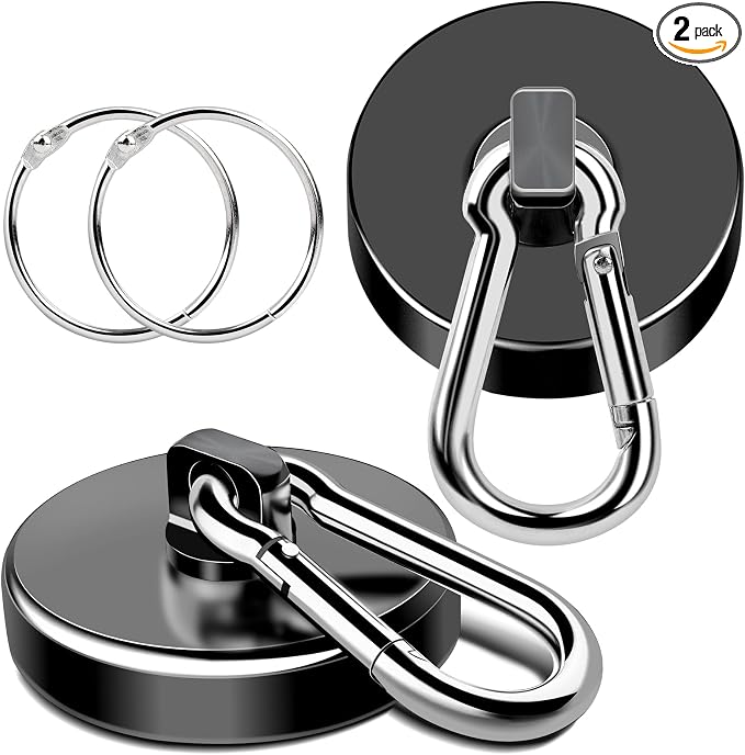 MIKEDE Magnetic Hooks Heavy Duty, 200LBS+ Powerful Magnetic Hooks Cruise by MIKEDE