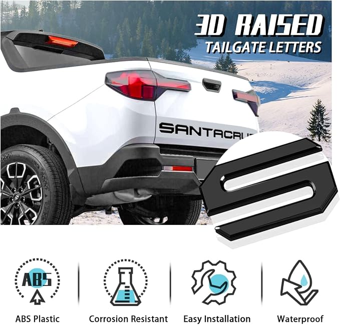 Tailgate Inserts Letters Compatible - Image 5