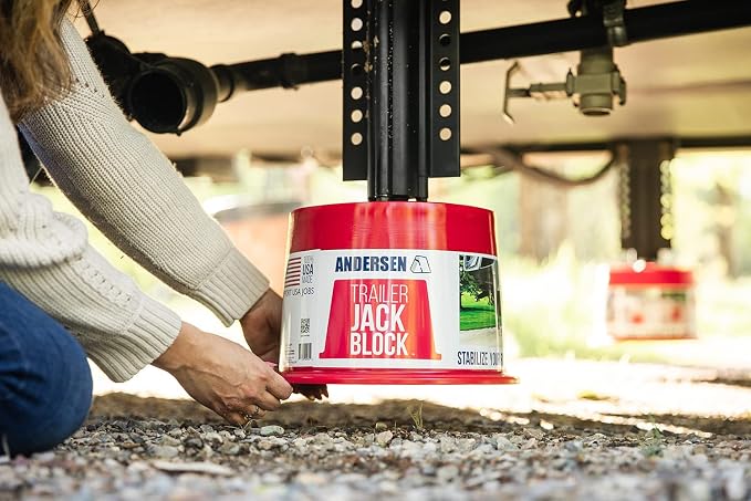 ANDERSEN HITCHES | RV Accessories | 6-Pack Trailer Jack Blocks w/ Free Clean - Image 7