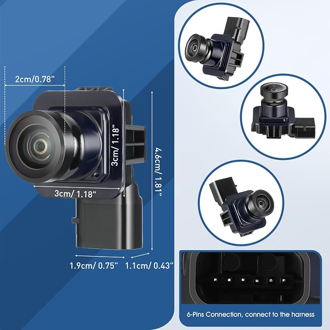 Rear View Backup Camera Fit for Ford Fusion 2013-2016, Reversing Parking Assist - Image 5