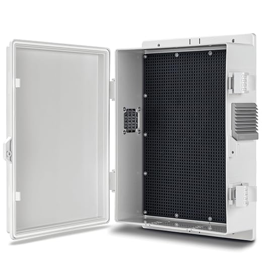 Outdoor Electrical Junction Box, ABS Water Resistant Enclosure by Namunanee