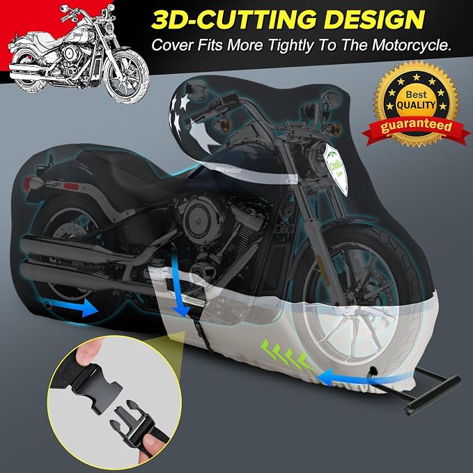 CholilaCover Motorcycle Cover for Touring Models - Image 4
