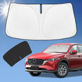 for Mazda CX5 CX-5 2017-2024 2025 Sun Shade Sunshade Windshield Cover, 4-Layer by ZOIBVCARSUNSHADE