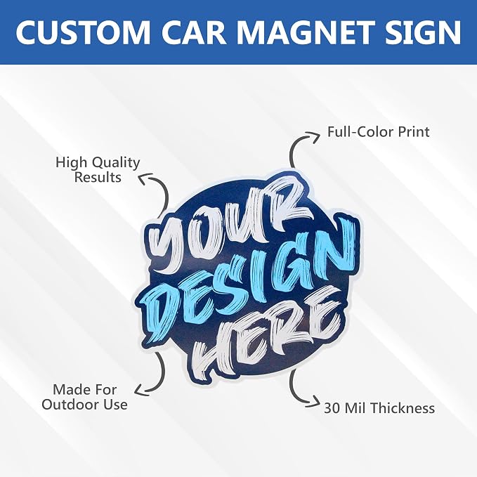 Custom Car Magnet Signs For Businesses - Image 3