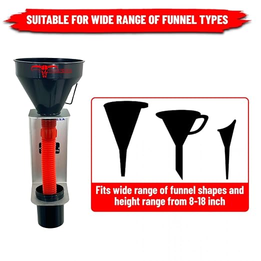 Pit Posse PP3364 Aluminum Oil Funnel Holder Storage Rack - Image 4