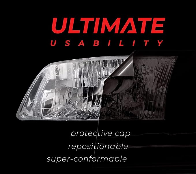 VViViD+ Ultimate Headlight Taillight Tint Vinyl Wrap - Image 3