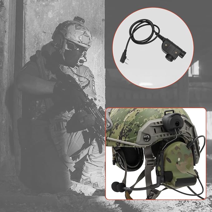 COMTA 2 Helmet-Type Tactical Headset - Image 7