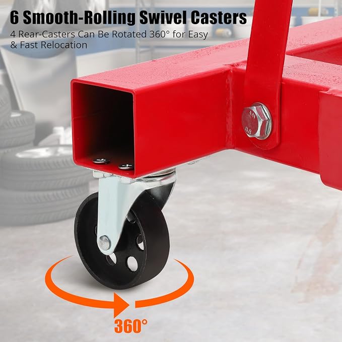 Engine Hoist 2 Ton, Cherry Picker Engine Hoist, Folding Hydraulic Tilting - Image 4