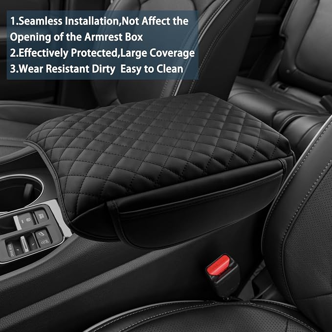 2026 Passport Armrest Cover for Honda Passport 2026 Accessories Thicken Soft & - Image 7