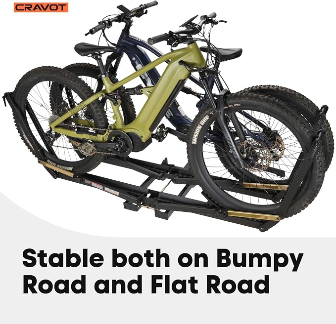 MagRack X2 Hitch 2 Ebike Rack, 150 lbs Capacity Electric Bike Carrier - Image 7