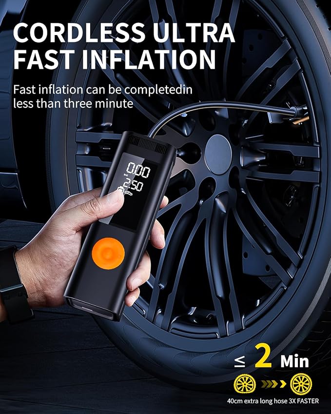 Tire Inflator Portable Air Compressor - Image 4