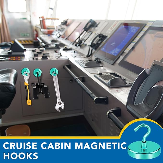 LOVIMAG Cruise Essentials, 150Lbs Door Magnets, Refrigerator, Celling - Image 2