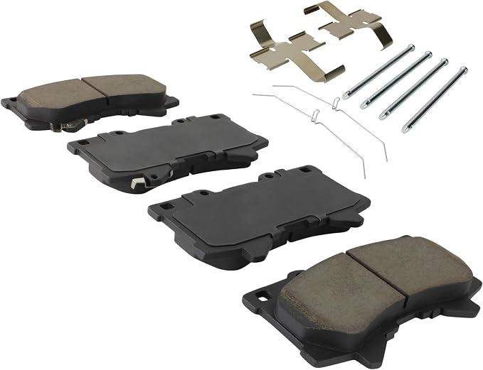 Premium Ceramic Front Brake Pads Compatible - Image 2