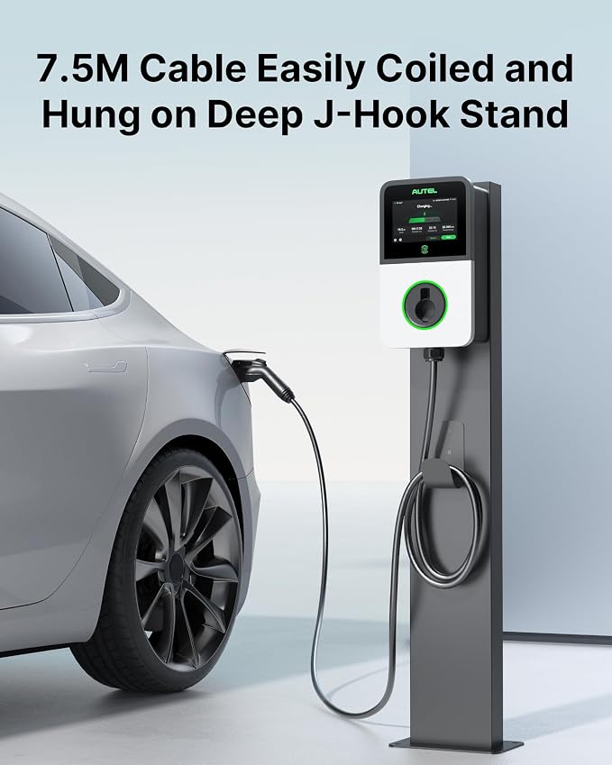 Autel Ev Charger Connector Pedestal, Freestanding Electric Car Charging - Image 2