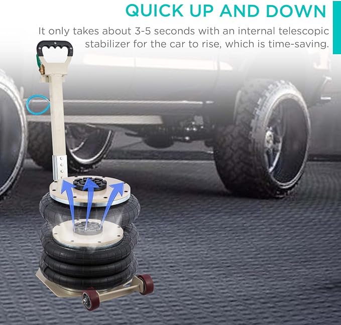 CXRCY 5 Ton Air Jack for Cars & Trucks - Image 4