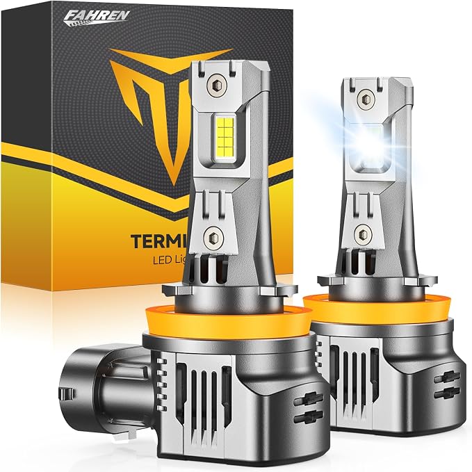 FAHREN 2025 Brightest H11 Led Bulbs,  H11/H8/H9 Lights, 1000% Brighter by Fahren