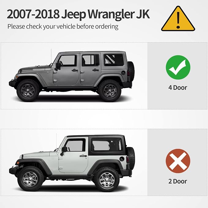 OEDRO 6 inch Running Boards, Drop Side Steps Compatible - Image 2