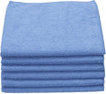 Unger 16” x 16” Microfiber Ultra-Absorbent Cloths, 6 Pack, Trap and Hold Dust by Unger